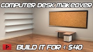 Read Below*** For the longest time, I wanted to build a simple, yet effective computer desk. I only have two main priorities for this 