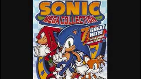 Sonic Mega Collection Soundtrack Options~Extras Menu
