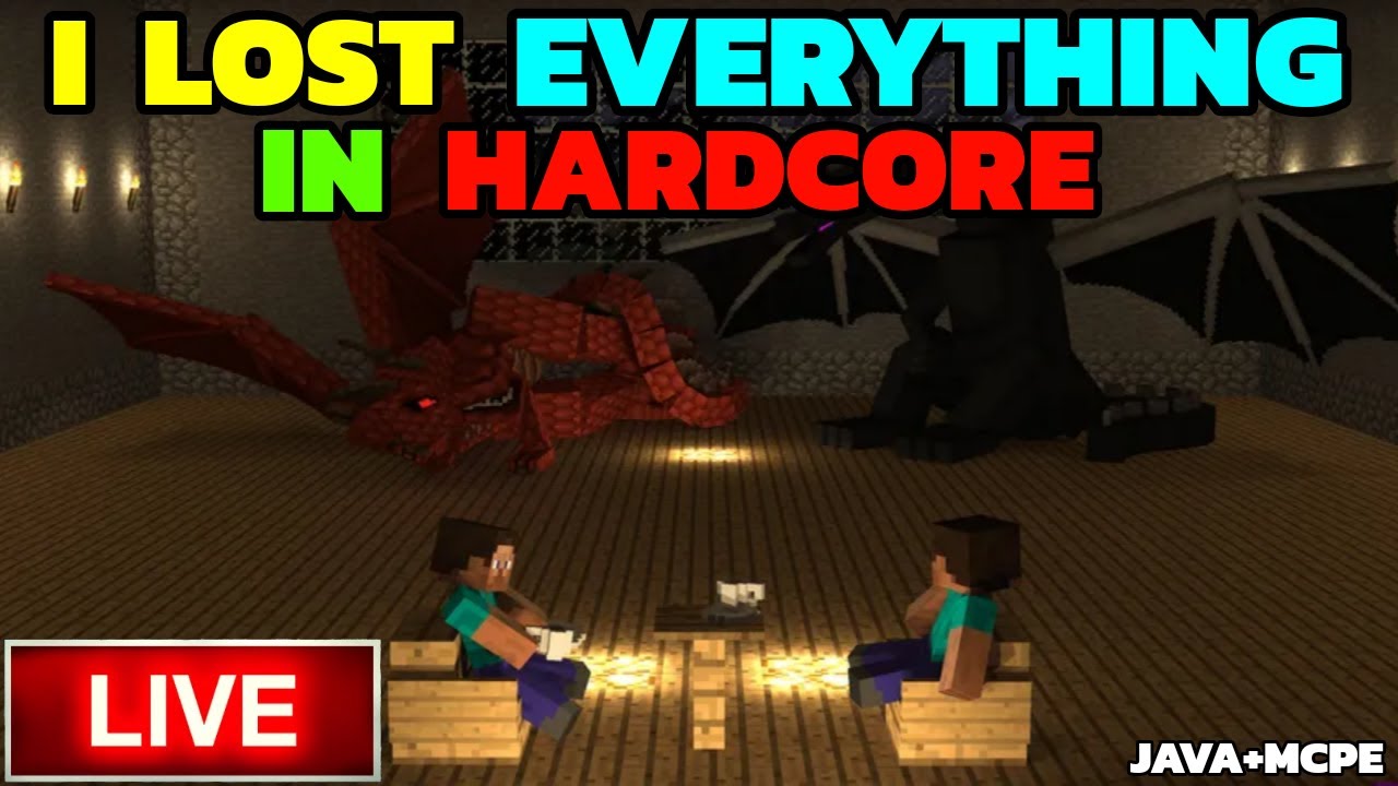 I Lost Everything in My Hardcore Minecraft World | Minecraft Hardcore ...