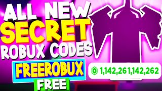 JUST CODES 💸 PLS I'll DONATE ＄10 Robux to you!