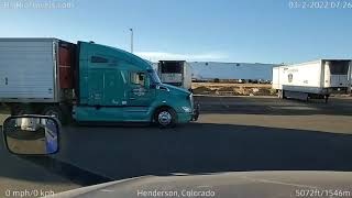 BigRigTravels LIVE | Henderson to Longmont, CO [I-76, I-25] (3/2/22 7:23)