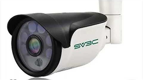 SV3C Outdoor 3MP POE IP Security Surveillance Camera Review with working Blue Iris configuration