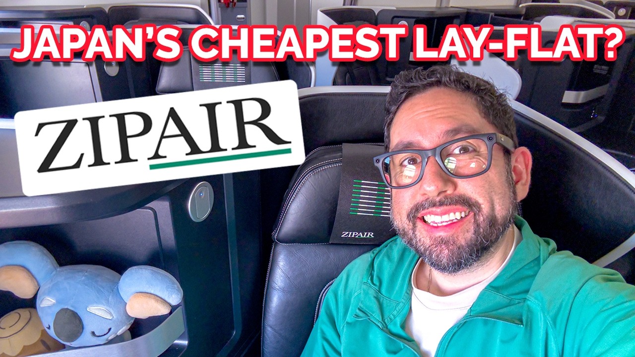 14 часов в самом дешевом бизнес-классе Японии | ZipAir Токио – Хьюстон