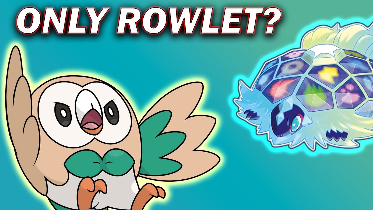 Can You Beat the Pokemon Violet DLC with Only Rowlets? - YouTube