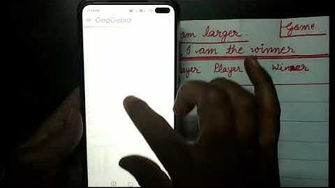 Geogebra game for class4 maths