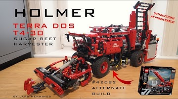 Lego Technic Holmer Terra Dos T4 30 Sugar Beet Harvester! - A #42082 alternate build!