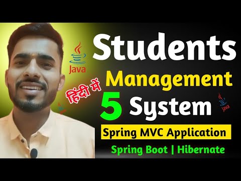Student Management System | Spring MVC | Spring Boot | Full Stack ...