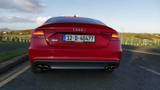 Audi S5 launch control test.