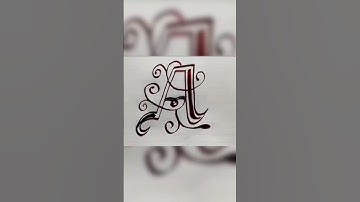 How to Write Calligraphy Letter 