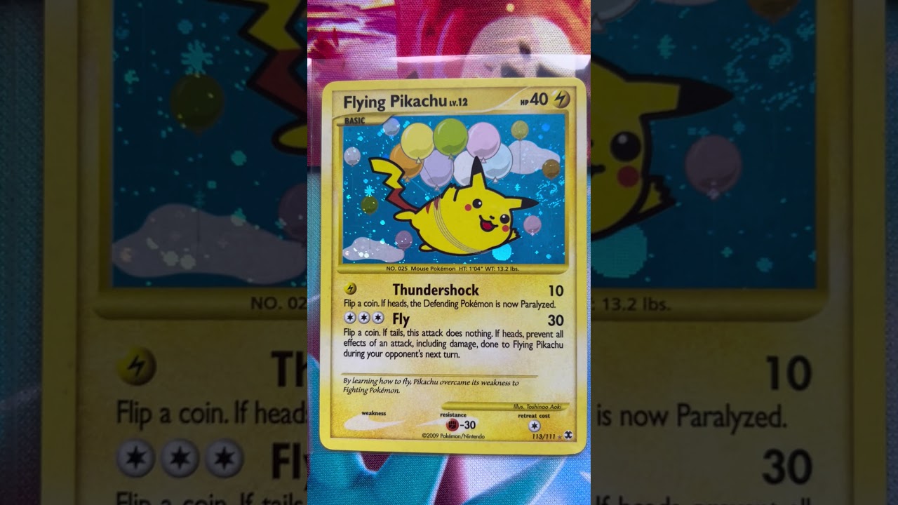 Pikachu Secret Rares  