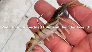 New to using artificials for fishing? Try the VUDU SHRIMP!!!!  #flounder #speckledTrout #vuduShrimp