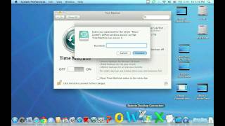 Micro center tech support shows you how to setup a time machine backup
with apple capsule.