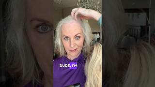 Gray to Glam: How a Hair Topper Gave Me Perfect Blonde Hair! | UniWigs Breeze