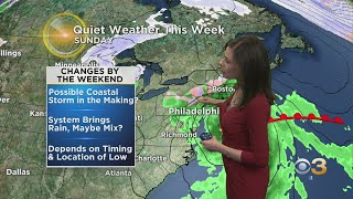 Midday Weather Update: Bitter Blast Starts The Work Week