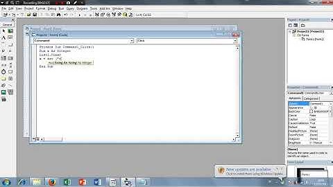 Membuat Looping Nama Menggunakan Visual Basic 6 0