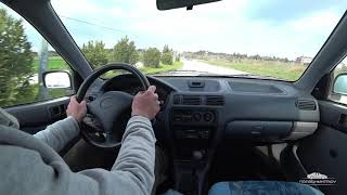 Toyota Starlet 1.3 98 Πλάνα Από Οδήγηση Drive Footage