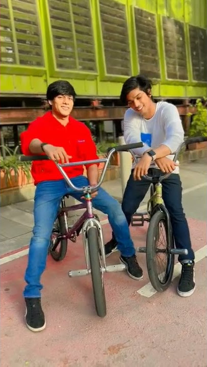 yusuf bmx and Irfan bmx tik tok video 🔥 instagram reels video #shorts #trending