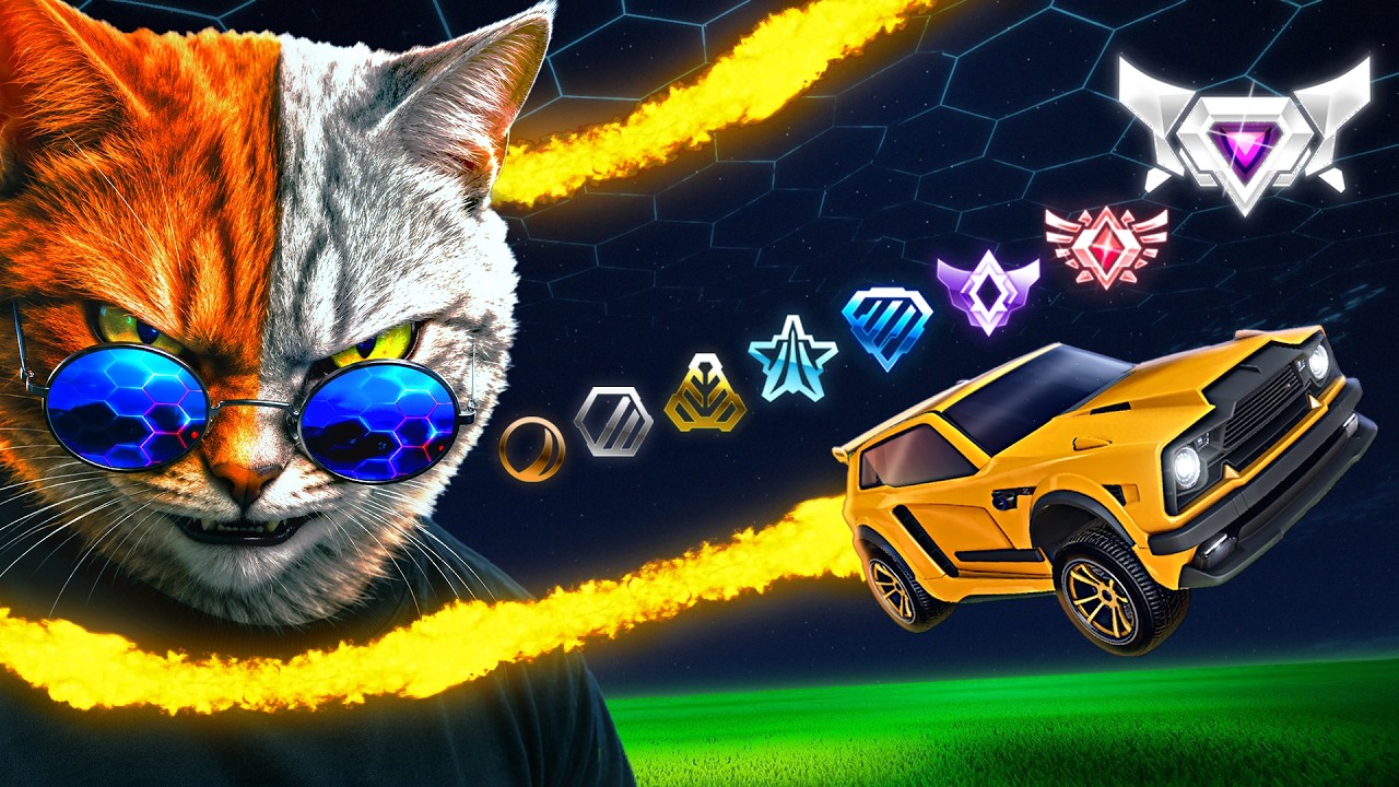 UPEI do BRONZE AO TOP MUNDIAL em 24 HORAS no ROCKET LEAGUE 🎖️⏱️