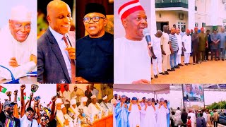 ATIKU In Shock As Northern Youths Dump Him, Destroy TINUBU, Begin Mass Campaign For OBI As ADC Ends