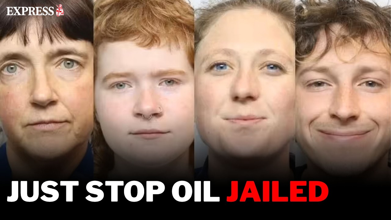 Just Stop Oil protesters JAILED over airport plot to cause 'misery for thousands'
