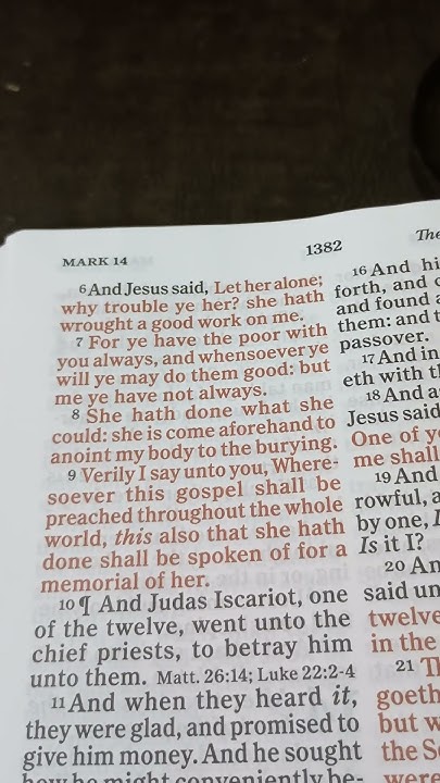 Bible Reading Mark Chapter 14 Verse 6 9 YouTube bible-reading-mark-chapter-14-verse-6-9-youtube
