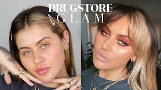 FULL FACE DRUGSTORE GLAM -  MAKEUP TUTORIAL | JAMIE GENEVIEVE