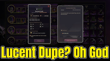 Lucent Dupe? Emergency Maintenance! Uh Oh...GG? Throne and Liberty