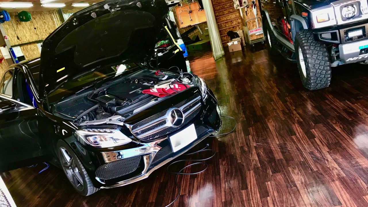 W205 ベンツ Cクラス イージーエントリーのコーディング施工 シート