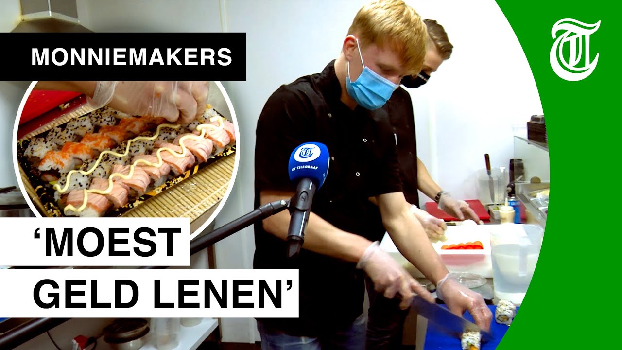Update Rob (21) en Jochem (22) cashen met sushi: 'Geheim recept!' - MONNIEMAKERS #07