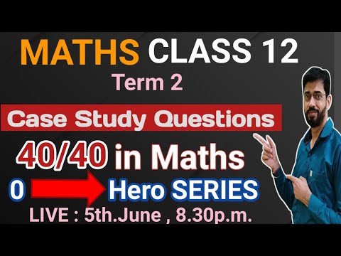 case study class 12 maths with solutions