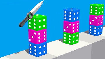 Slice it all! Top Mobile Game! Relaxing sounds! Satisfying Video!🔥