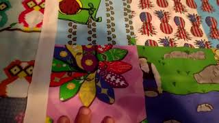 Reviewing my spoonflower fill a yard.