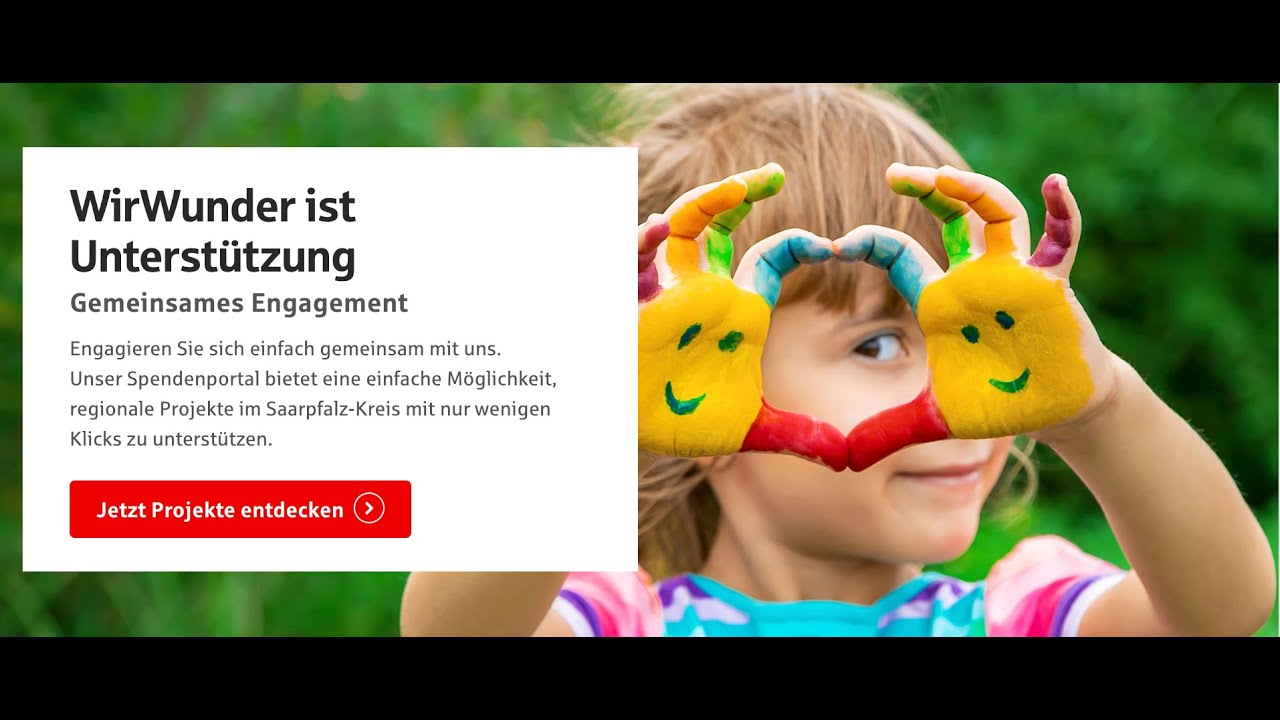 Spendenplattform WirWunder - Unsere Unterstützung für Vereine