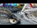 Chatterbait vs swim jig  shallow water bass fishing