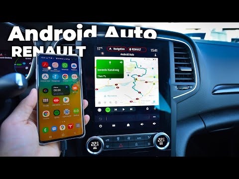 New Renault Android Auto Demonstration Multimedia System 2021