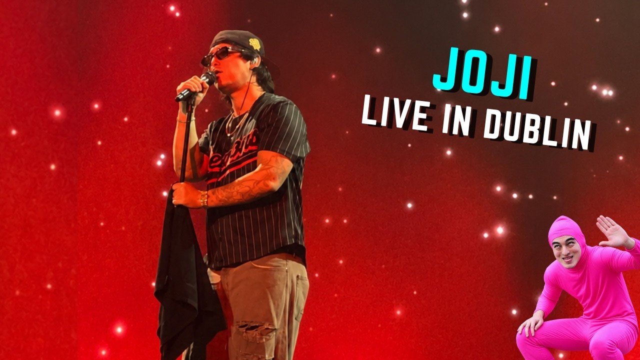 JOJI IN DUBLIN WAS UNREAL - Vlog + Full Concert