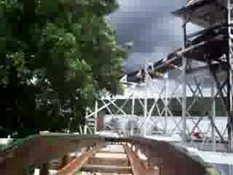 Worlds oldest Roller Coaster, Built in 1902, at Lakemont Park in Altoona, Pennsylvania. It's also the only side friction coaster in North America.