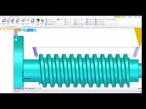 Thread Profiling Cycle | EDGECAM 2020.0