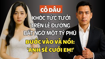 Cô Dâu Khóc Tức Tưởi Trên Lễ Đường, Bất Ngờ Một Tỷ Phú Bước Vào Và Nói: 