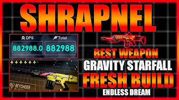 ONCE HUMAN BEST BUILD👍 SHRAPNEL SOCR DPS 800K MILLION😲😱ULTIMATE GUIDE -GRAVITY STARFALL -HARD SERVER