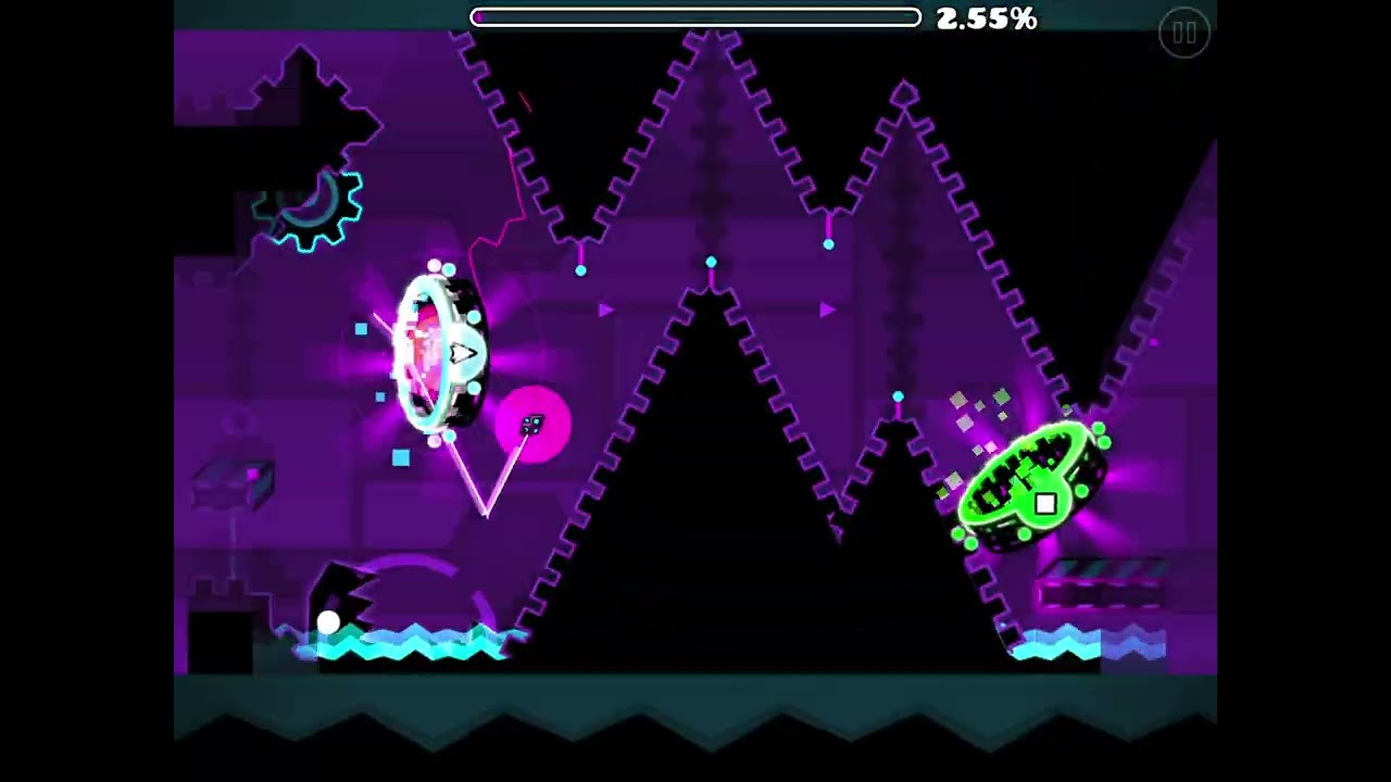 Day 1 of trying to beat DEADLOCKED Geometry dash 