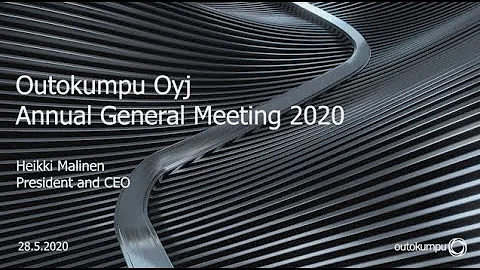Review by CEO Heikki Malinen – Annual General Meeting 2020