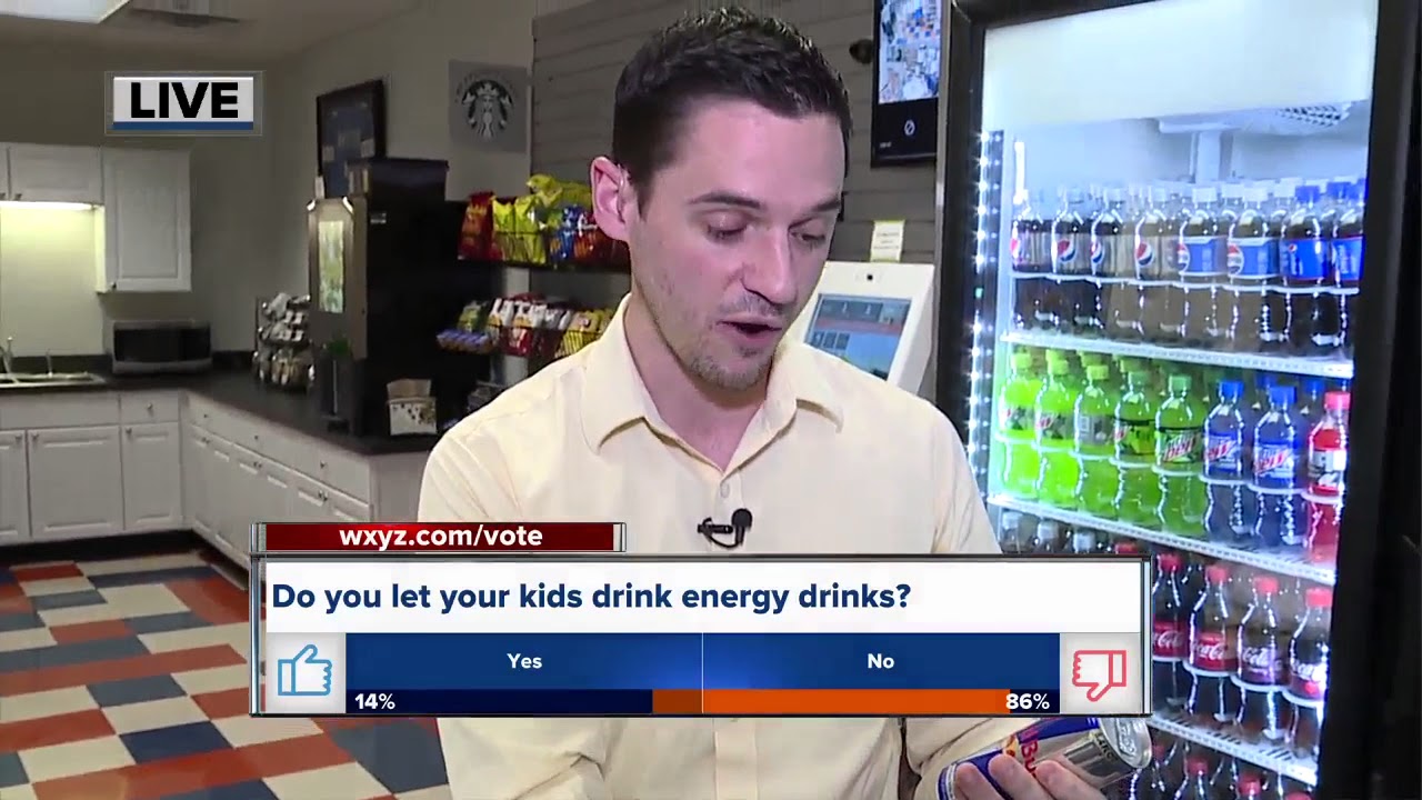 Do you let kids drink energy drinks?