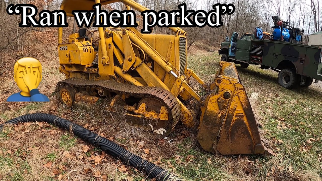 Миссия по восстановлению гусеничного погрузчика John Deere 455E @C_CEQUIPMENT