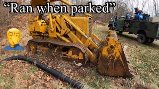 Recovery mission of a John Deere 455E track loader @C_CEQUIPMENT