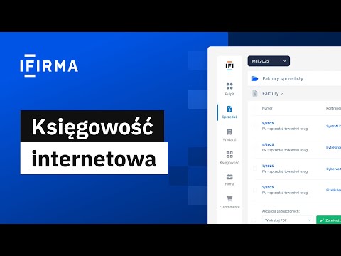 Poznaj aplikację IFIRMA | Księgowość internetowa online - video from IFIRMA