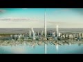 مدينة جدة الاقتصادية يتوسطها اعلى برج في العالم بارتفاع 1000م