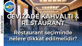 Cevi̇zade Kahvalti Restaurant Eurostar Tv Bilirsin İşini