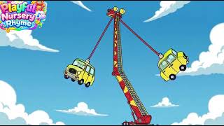 Wheels On The Fire Truck +Mursery Rhyme+ Kids Song