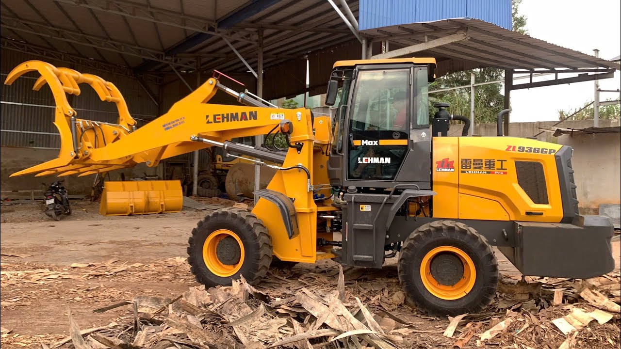 Xúc Lật Lehman | ZL936GP Promax gắp rác